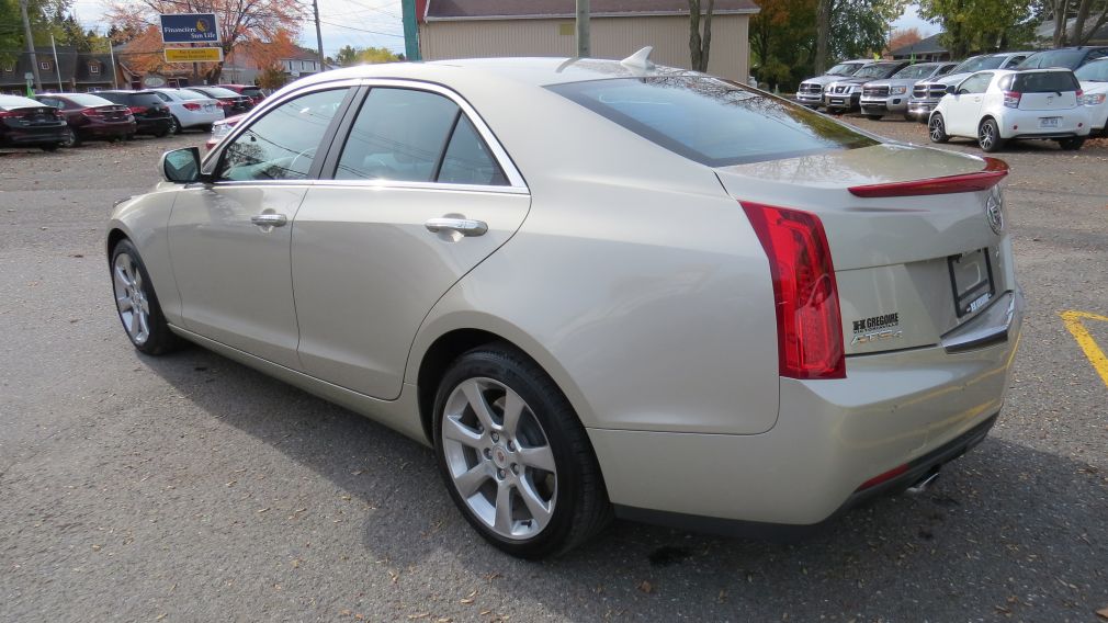 2014 Cadillac ATS LUXURY V6 AUT AWD A/C CAMERA NAVI TOIT BLUETOOTH #4