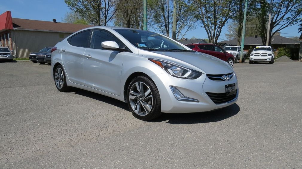 2015 Hyundai Elantra GLS MAN A/C MAGS CAMERA TOIT BLUETOOTH GR ELECTRIQ #0