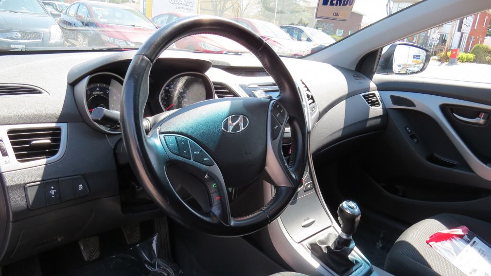 2015 Hyundai Elantra GLS MAN A/C MAGS CAMERA TOIT BLUETOOTH GR ELECTRIQ #10