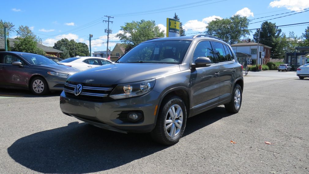 2014 Volkswagen Tiguan Comfortline AUT AWD A/C MAGS BLUETOOTH GR ELECTRIQ #2