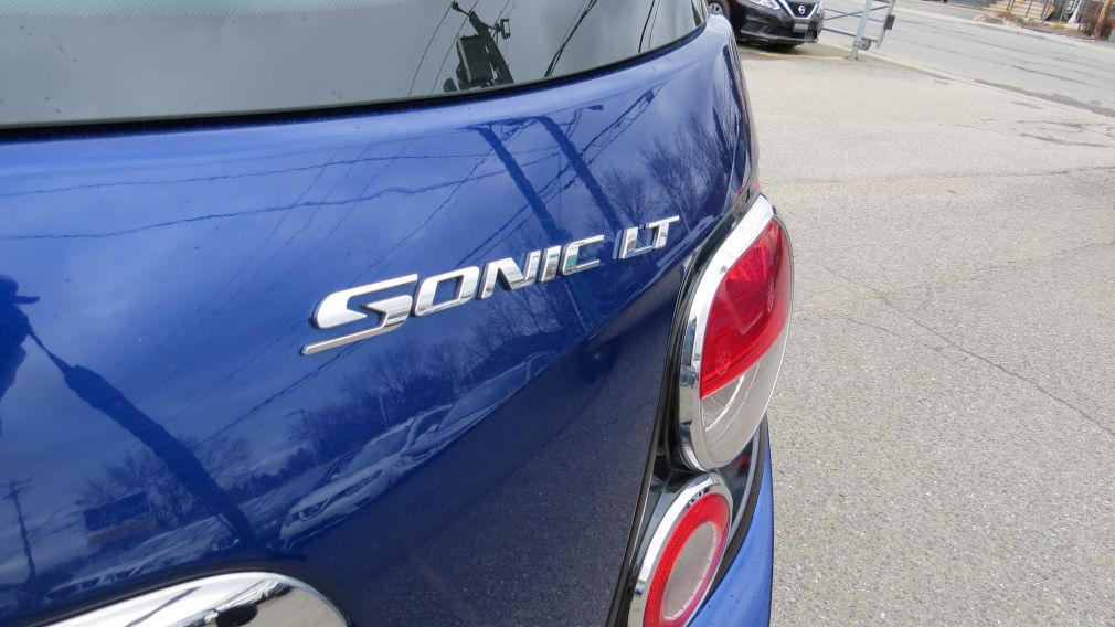 2014 Chevrolet Sonic LT AUT A/C CAMERA BLUETOOTH GR ELECTRIQUE #10