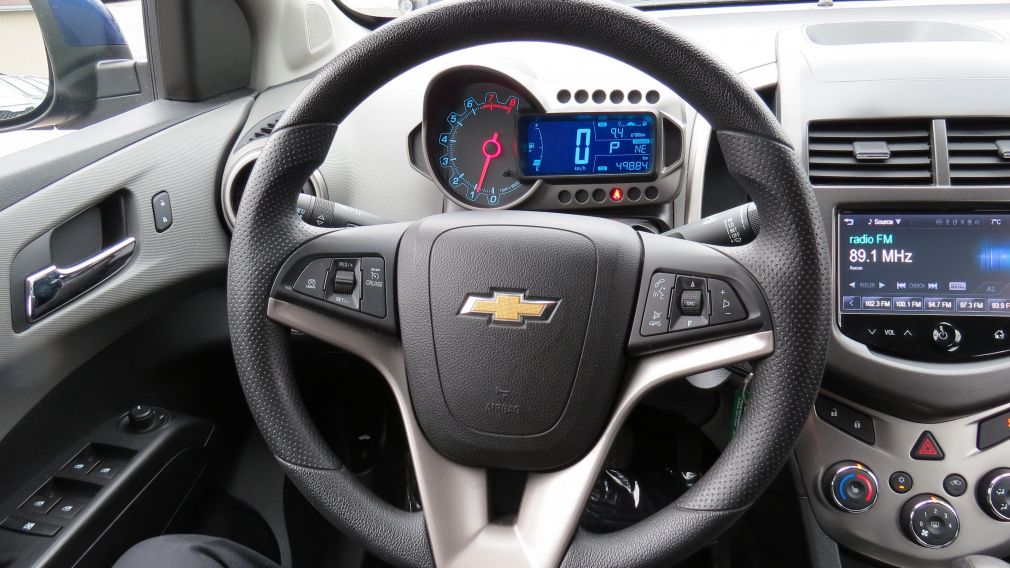2014 Chevrolet Sonic LT AUT A/C CAMERA BLUETOOTH GR ELECTRIQUE #15