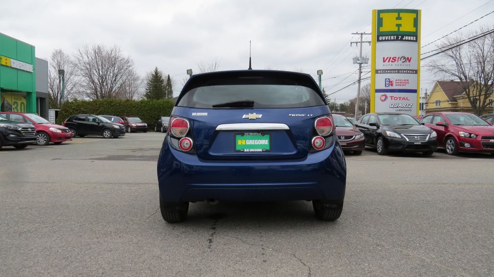 2014 Chevrolet Sonic LT AUT A/C CAMERA BLUETOOTH GR ELECTRIQUE #6