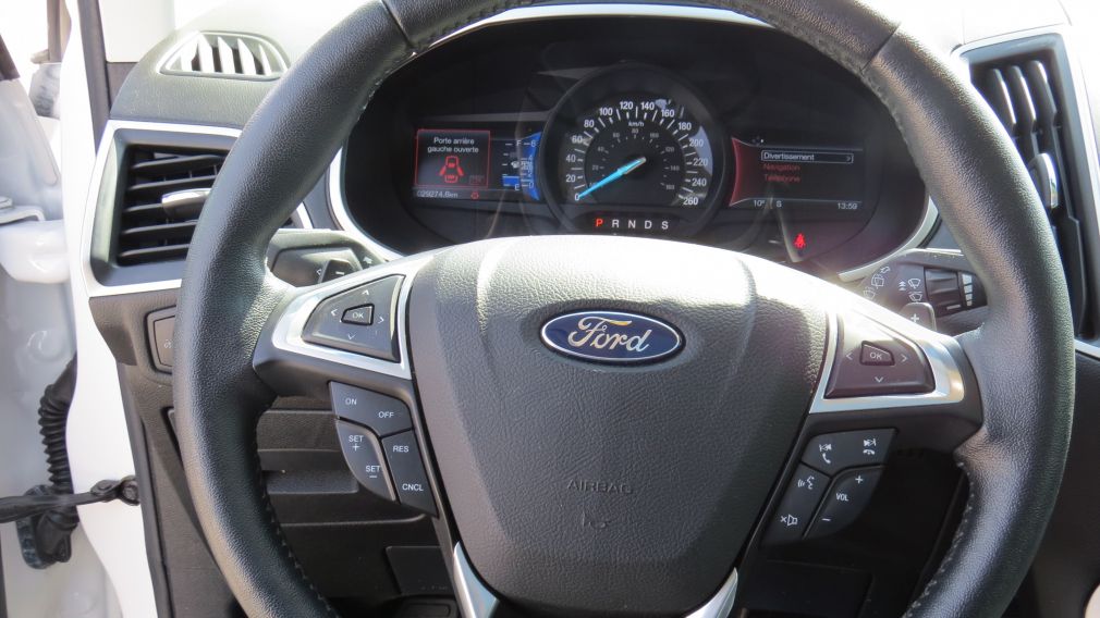 2016 Ford EDGE SEL AUT AWD A/C MAGS CUIR CAMERA NAVI TOIT PANO #17