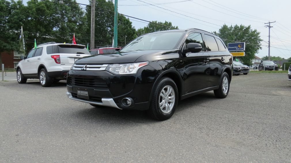 2015 Mitsubishi Outlander SE AUT AWD A/C MAGS 7 PASS GR ELECTRIQUE #2