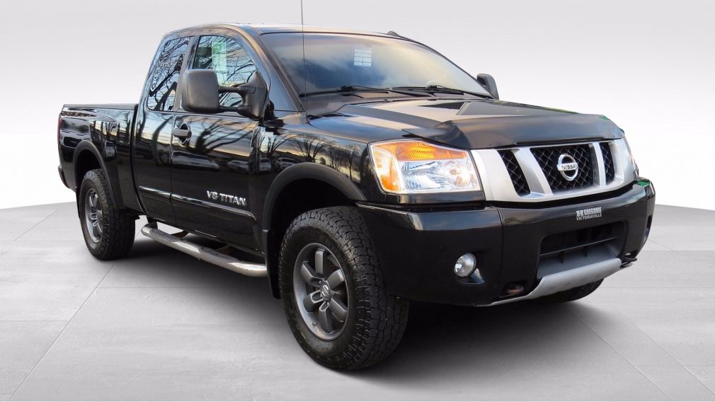 2015 Nissan Titan PRO-4X AUT 4X4 A/C MAGS CAMERA NAVI BLUETOOTH #0