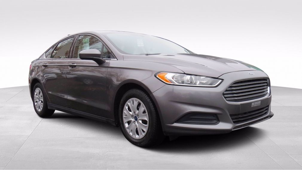 2013 Ford Fusion S AUT A/C 4 CYL BLUETOOTH GR ELECTRIQUE #0