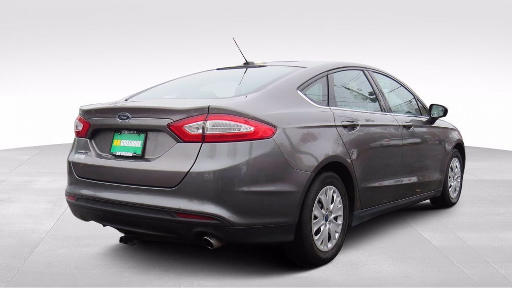 2013 Ford Fusion S AUT A/C 4 CYL BLUETOOTH GR ELECTRIQUE #7