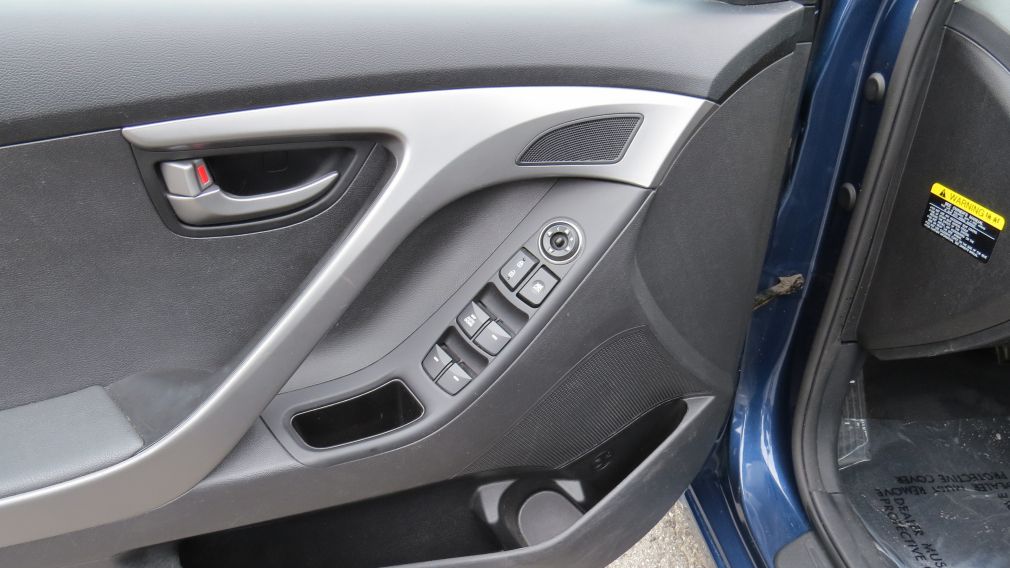 2016 Hyundai Elantra SPORT AUT A/C MAGS CAMERA BLUETOOTH GR ELECTRIQUE #10