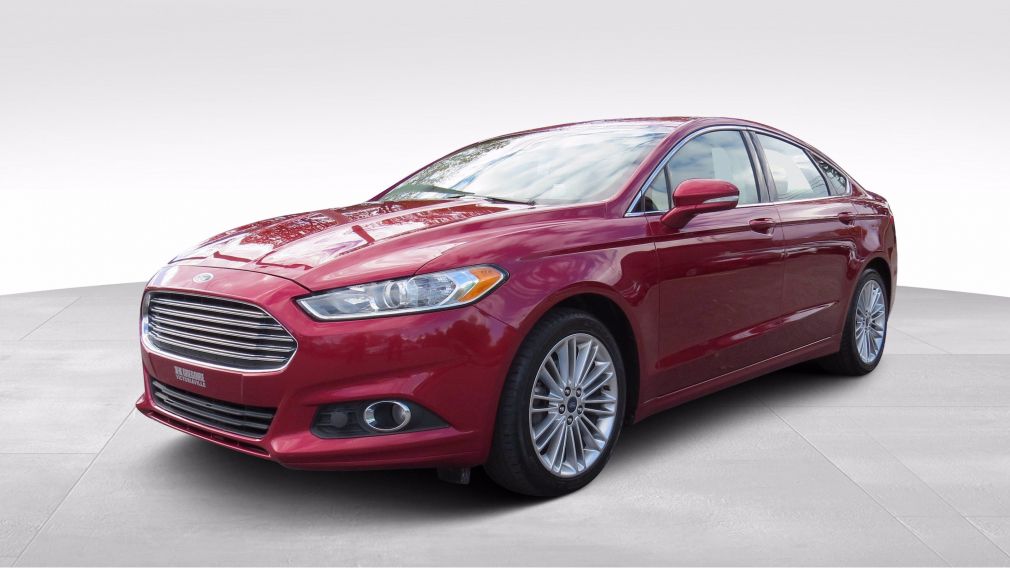 2014 Ford Fusion SE AUT A/C MAGS CUIR CAMERA BLUETOOTH NAVI GR ELEC #3