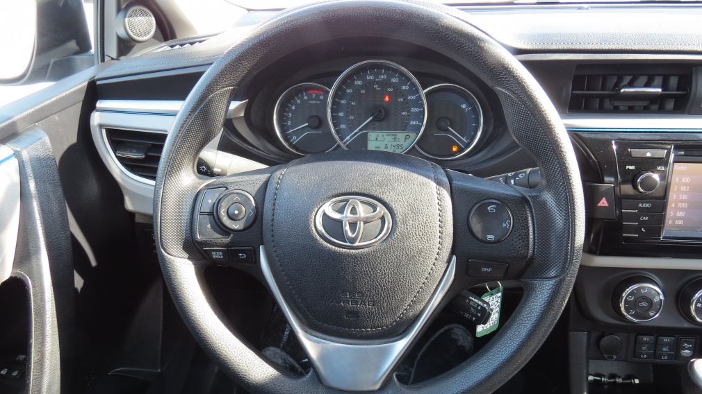 2015 Toyota Corolla LE AUT A/C CAMERA BLUETOOTH GR ELECTRIQUE #12
