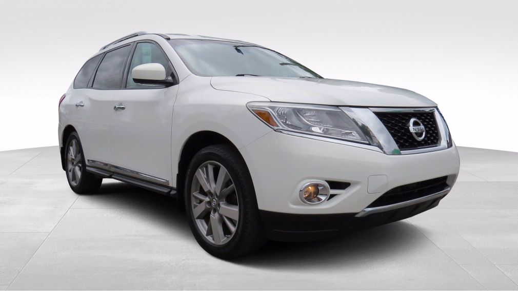 2014 Nissan Pathfinder Platinum AUT AWD A/C MAGS CUIR CAMERA NAVI 7 PASS #0