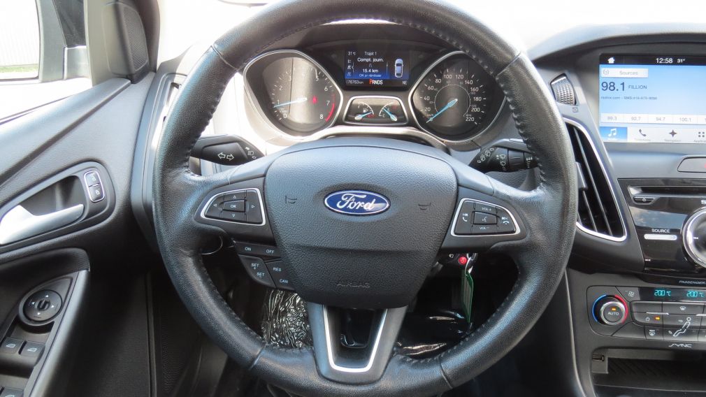 2016 Ford Focus SE AUT A/C MAGS CAMERA TOIT NAVI BLUETOOTH GR ELEC #13