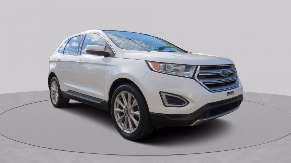 2017 Ford EDGE Titanium Toit Pano GPS CUIR #0