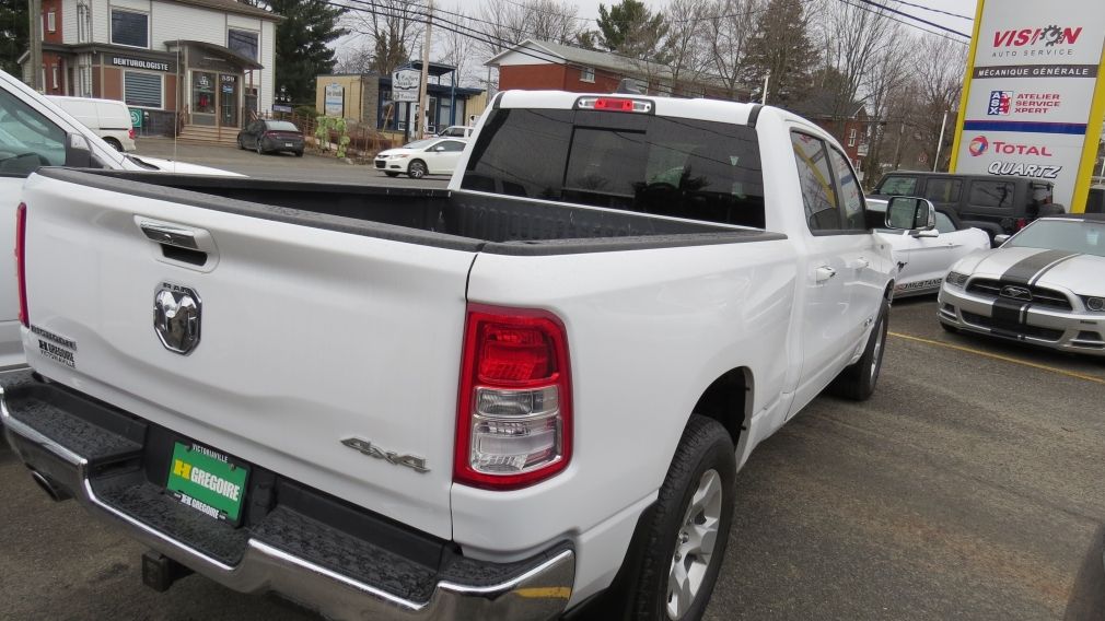 2019 Ram 1500 BIG HORN AUT 4X4 A/C MAGS CAMERA BLUETOOTH GR ELEC #7