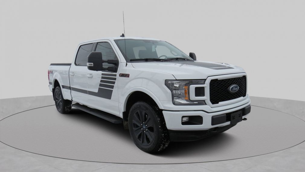 2019 Ford F150 XLT SPORT FX4 4X4 A/C MAGS CAMERA 3.5L GR ELECTRIQ #0