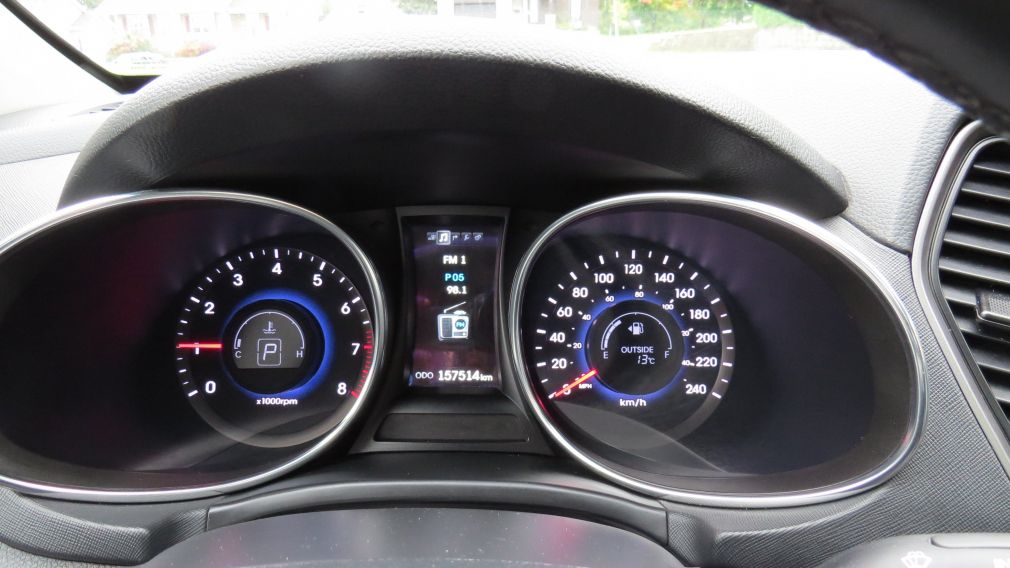 2014 Hyundai Santa Fe Sport Limited AUT AWD A/C MAGS CUIR TOIT PANO NAVI BLUET #13
