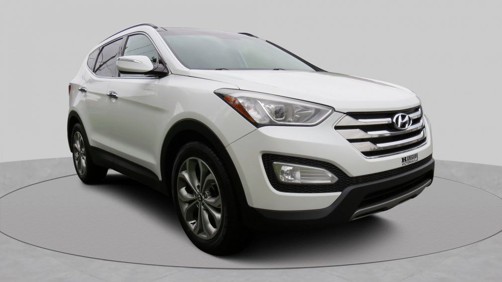 2014 Hyundai Santa Fe Sport Limited AUT AWD A/C MAGS CUIR TOIT PANO NAVI BLUET #0