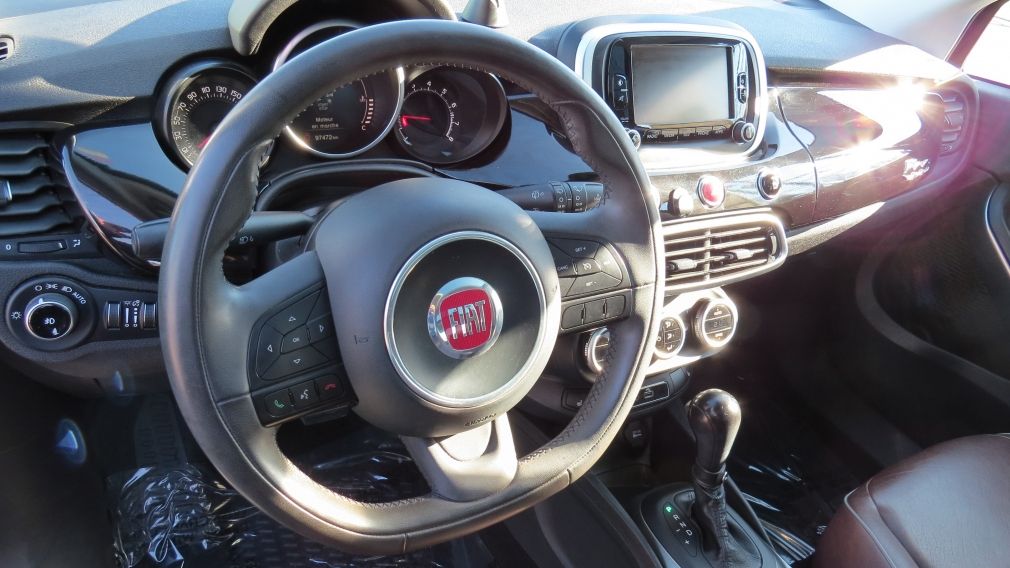 2016 Fiat 500X LOUNGE AUT AWD A/C MAGS CUIR CAMERA TOIT PANO GR E #13