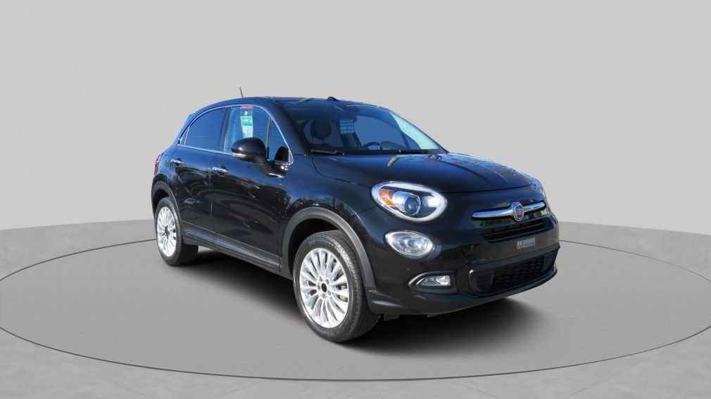 2016 Fiat 500X LOUNGE AUT AWD A/C MAGS CUIR CAMERA TOIT PANO GR E #0