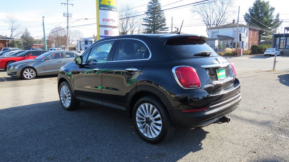 2016 Fiat 500X LOUNGE AUT AWD A/C MAGS CUIR CAMERA TOIT PANO GR E #4