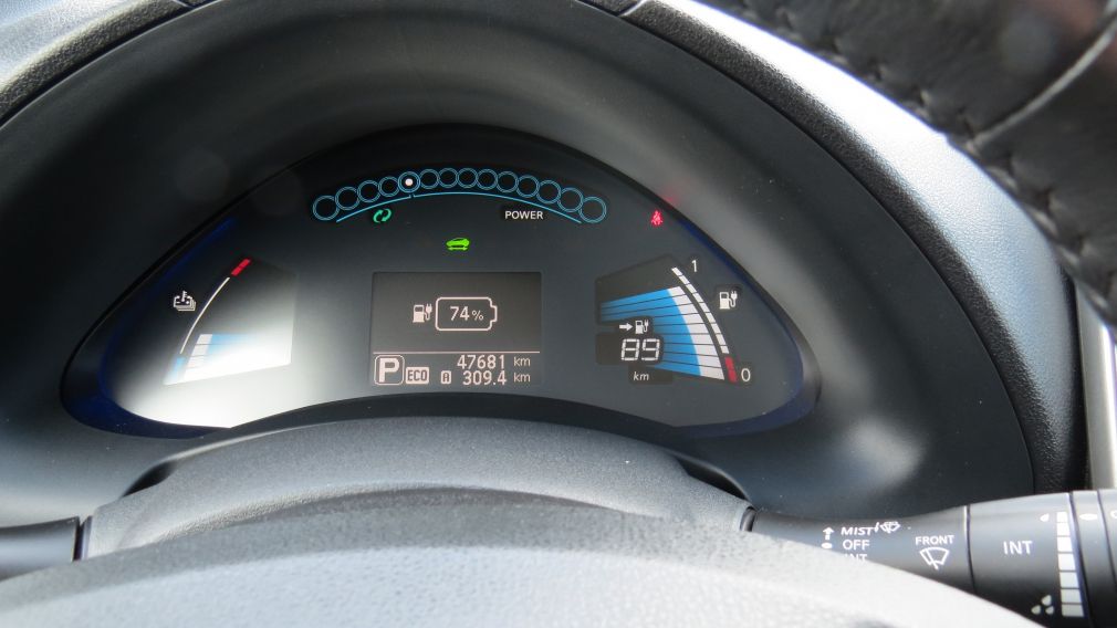2016 Nissan Leaf SV AUT A/C MAGS CAMERA BLUETOOTH NAVI GR ELECTRIQU #12