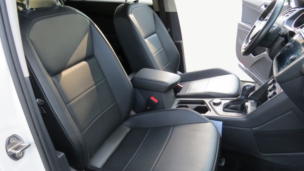 2018 Volkswagen Tiguan Comfortline AUT AWD A/C MAGS CAMERA CUIR BLUETOOTH #15