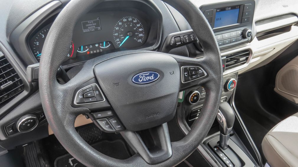 2018 Ford EcoSport S A AUT AWD A/C MAGS CAMERA BLUETOOTH GR ELECTRIQU #10