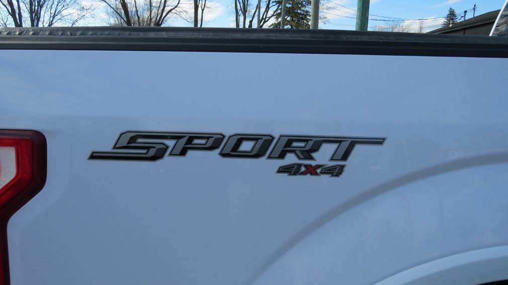 2015 Ford F150 XLT SPORT CREW V8 4X4 CAMERA A/C MAGS NAVI TOIT PA #10