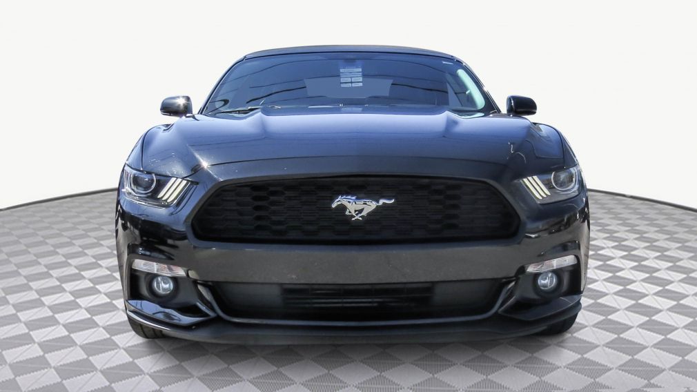 2015 Ford Mustang PREMIUM ECOBOOST AUT A/C MAGS CUIR NAVI CAMERA BLU #2