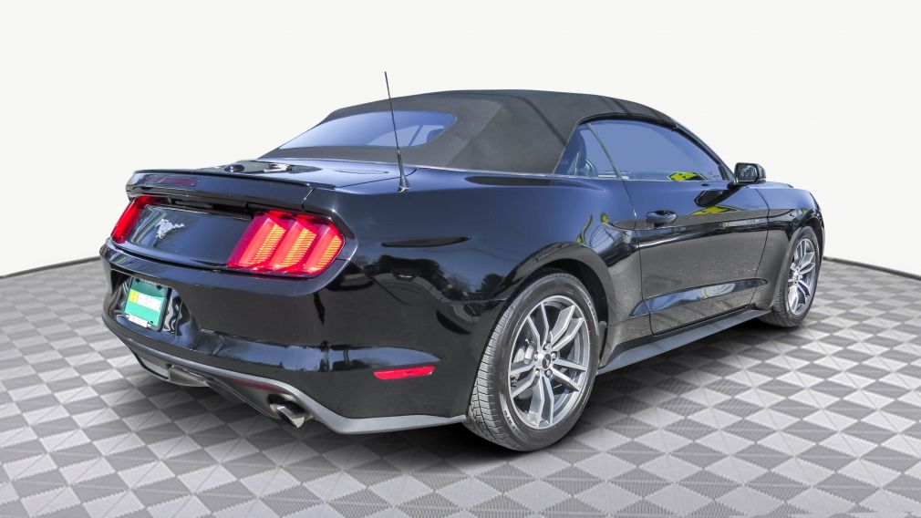 2015 Ford Mustang PREMIUM ECOBOOST AUT A/C MAGS CUIR NAVI CAMERA BLU #7