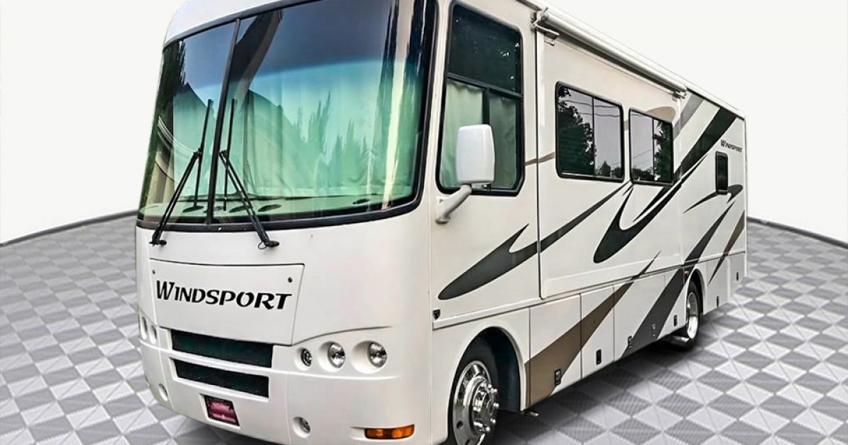Ford Super Duty F 550 Motorhome 2007 THOR WINDSPORT 32R AUT A/C V10 6 ...