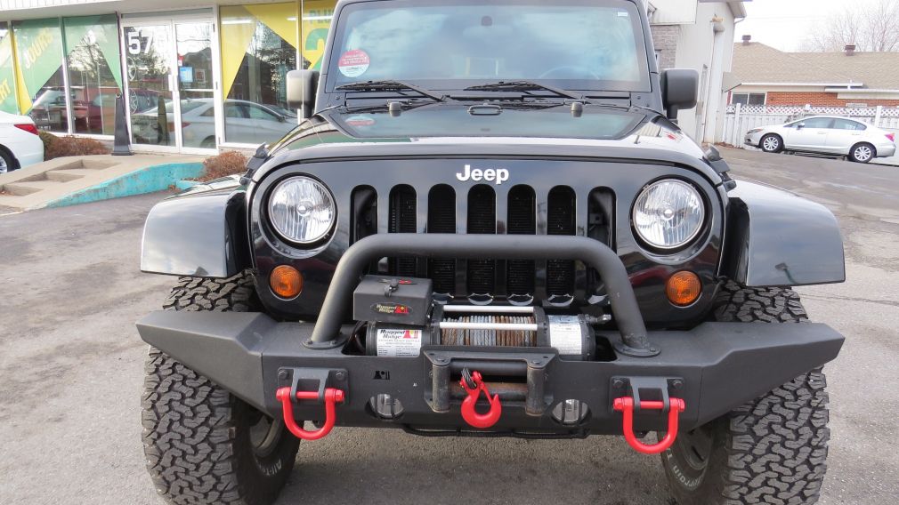 2012 Jeep Wrangler UNLIMITED SAHARA LOOK RUBICON  TOIT DE TOILE INC. #2