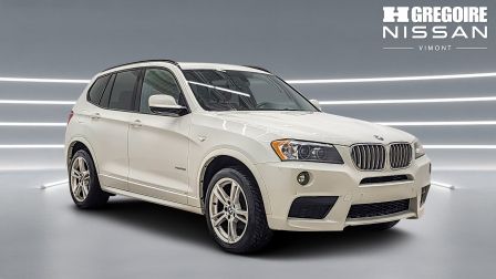 2013 BMW X3 x35i/AWD/CUIR/MAGS/BLTH/AUNCUN ACCIDENT!                