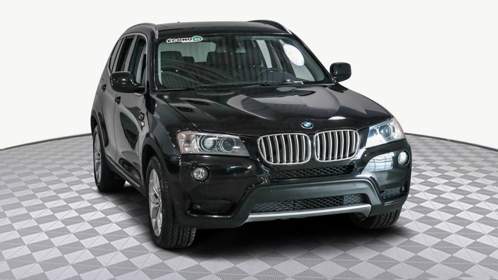 2014 BMW X3 AWD, Cuir, Toit, 0 Accidents, PROPRE #0