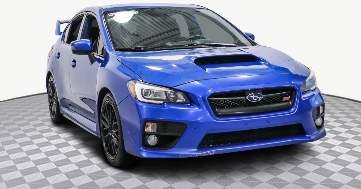 Subaru WRX 2015 4dr Sdn STI Man w/Sport Pkg usagée et d’occasion à ...