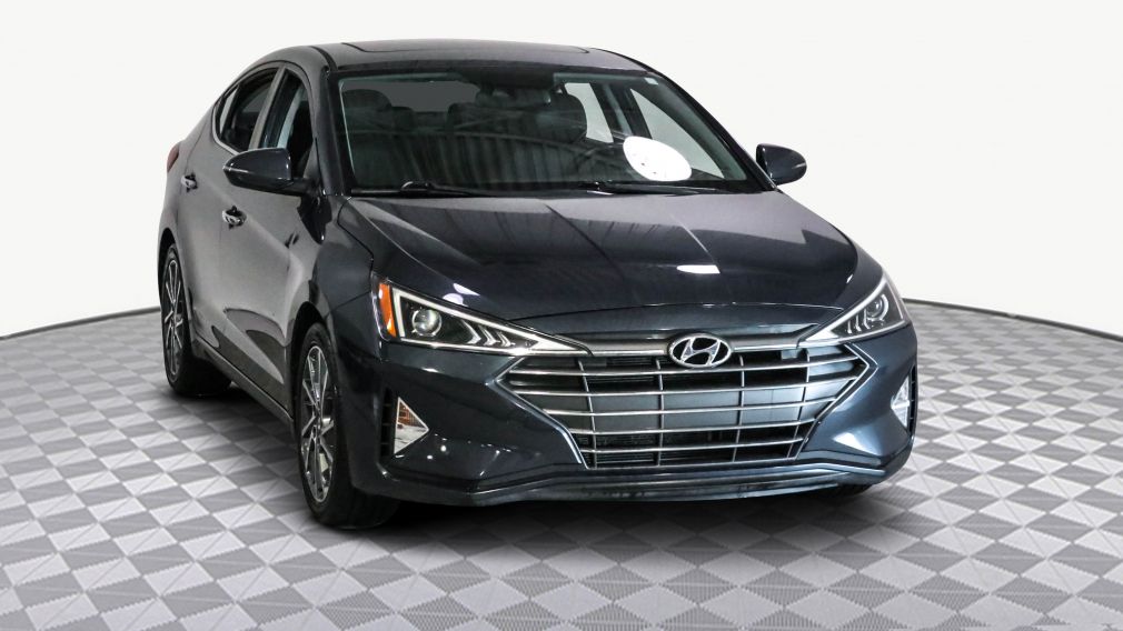 2020 Hyundai Elantra Luxury, Toit, Cuir, Carplay, Tout équipé! #0
