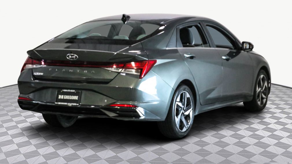 2022 Hyundai Elantra Ultimate Tech, Toit, Cuir, Gros Écran!! #7