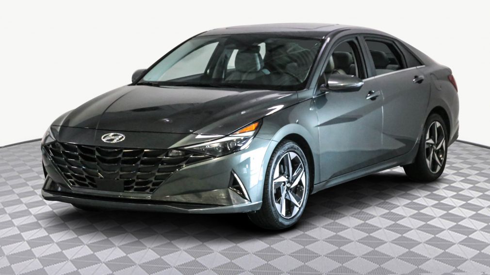 2022 Hyundai Elantra Ultimate Tech, Toit, Cuir, Gros Écran!! #3