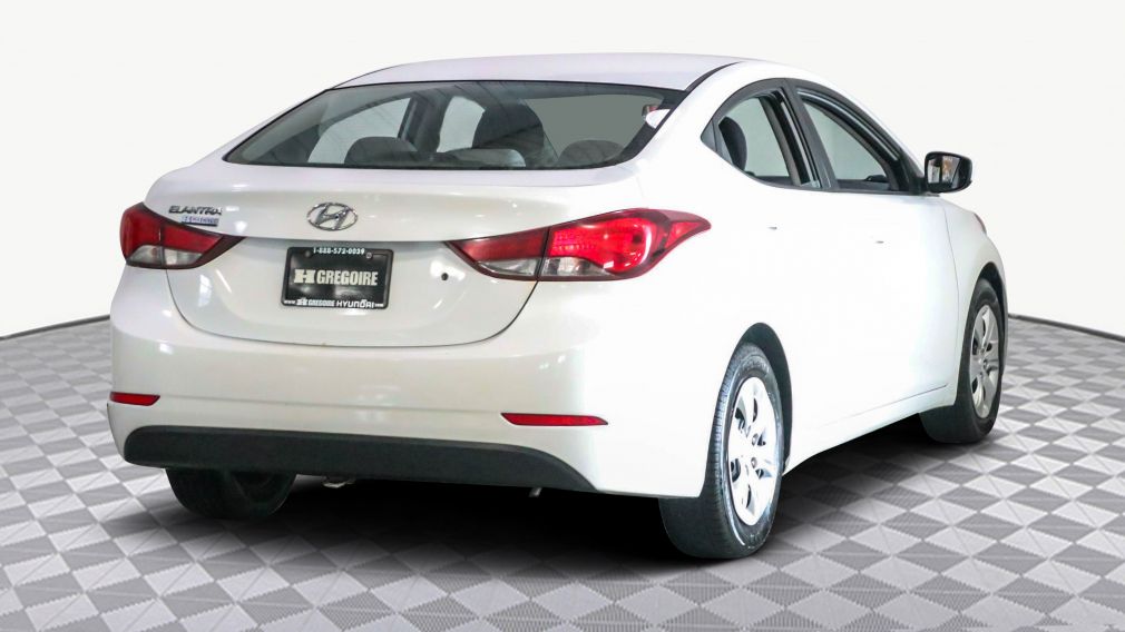 2016 Hyundai Elantra L, 0 Accidents, Bluetooth, A qui la chance? #7
